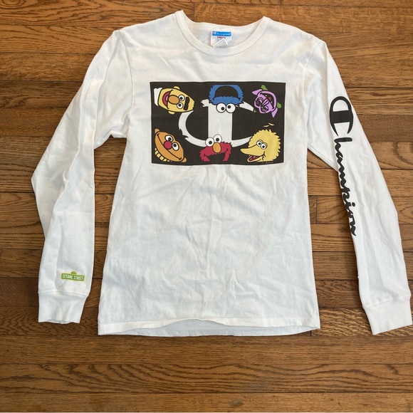 Champion Tops - Champion LS Sesame Street Tee